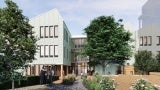 Rendering of Peace Institute Entry