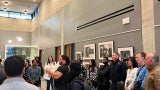 Tour at library